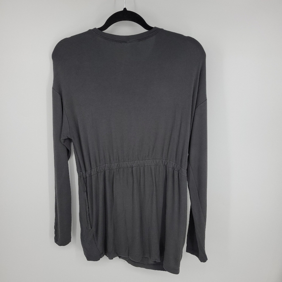 Mantravie Womens Greenish/Gray Long Sleeve Dress  With Adjustable Waist Size S/M - Picture 4 of 10